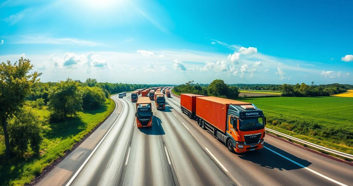 Transporte rodoviário de cargas: eficiência e segurança nas entregas